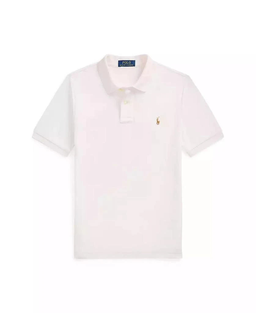 商品Ralph Lauren|Big Boys Soft Cotton Polo Shirt,价格¥155,第1张图片