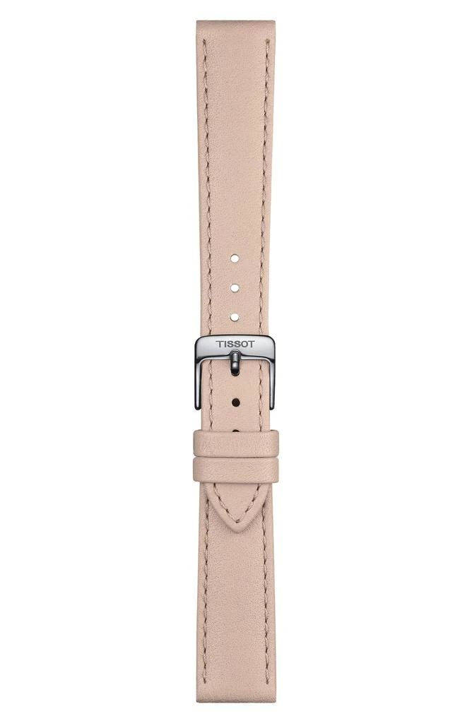 商品Tissot|Bella Ora Round Leather Strap Watch, 38mm,价格¥1340,第5张图片详细描述