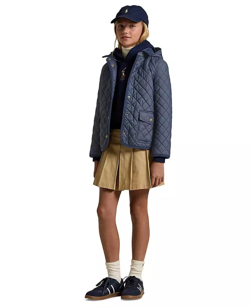 商品Ralph Lauren|Big Girls Quilted Water-Repellent Barn Jacket,价格¥767,第2张图片详细描述