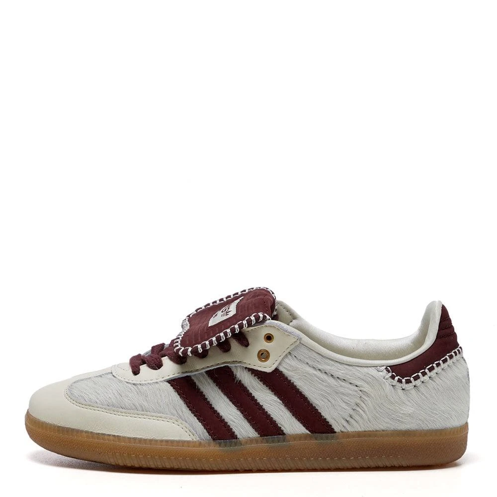 商品Adidas|adidas x Wales Bonner Pony Hair Samba Trainers - White,价格¥1286,第1张图片