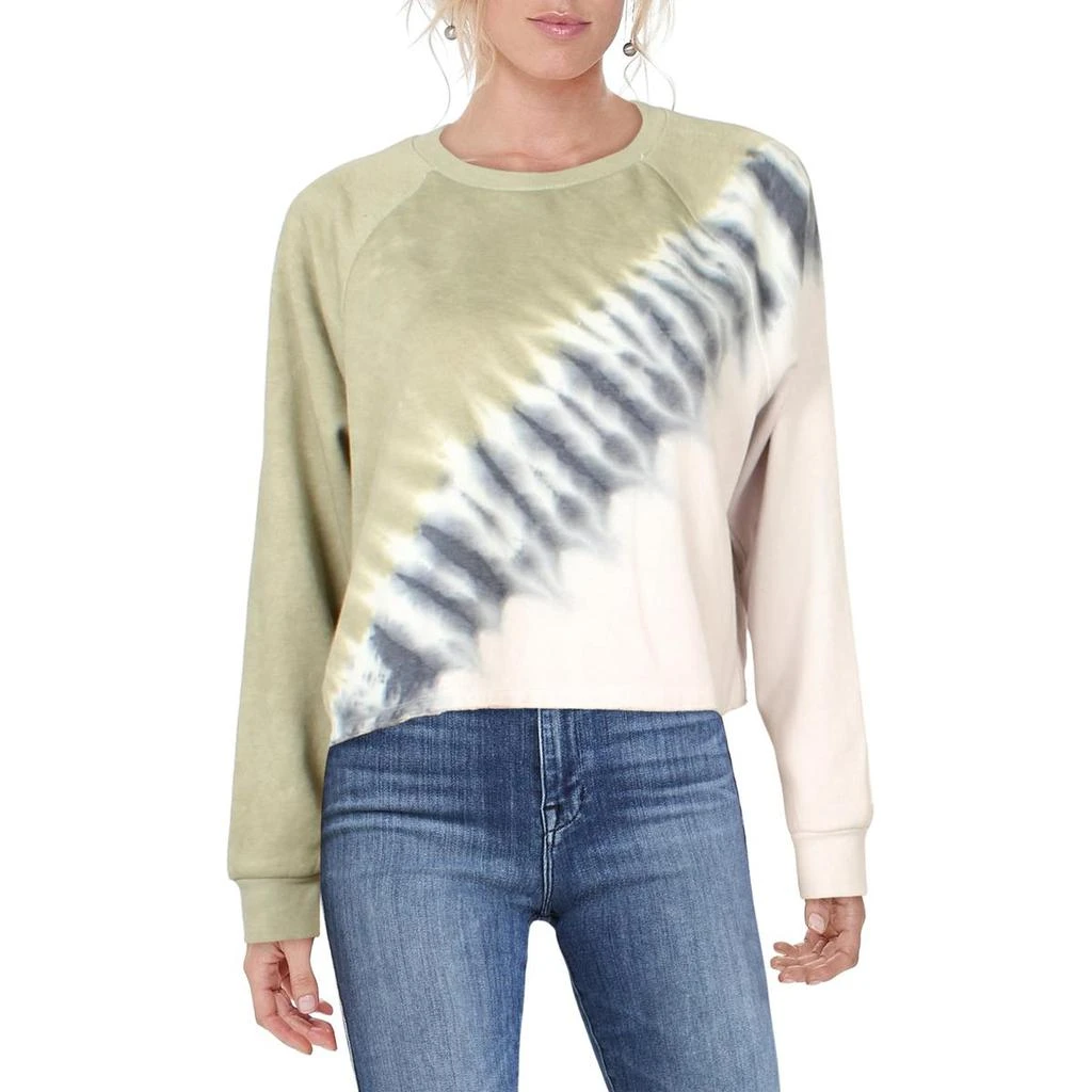商品Pink Rose|Pink Rose Womens Juniors Crewneck Tie-Dye Sweatshirt,价格¥85,第1张图片