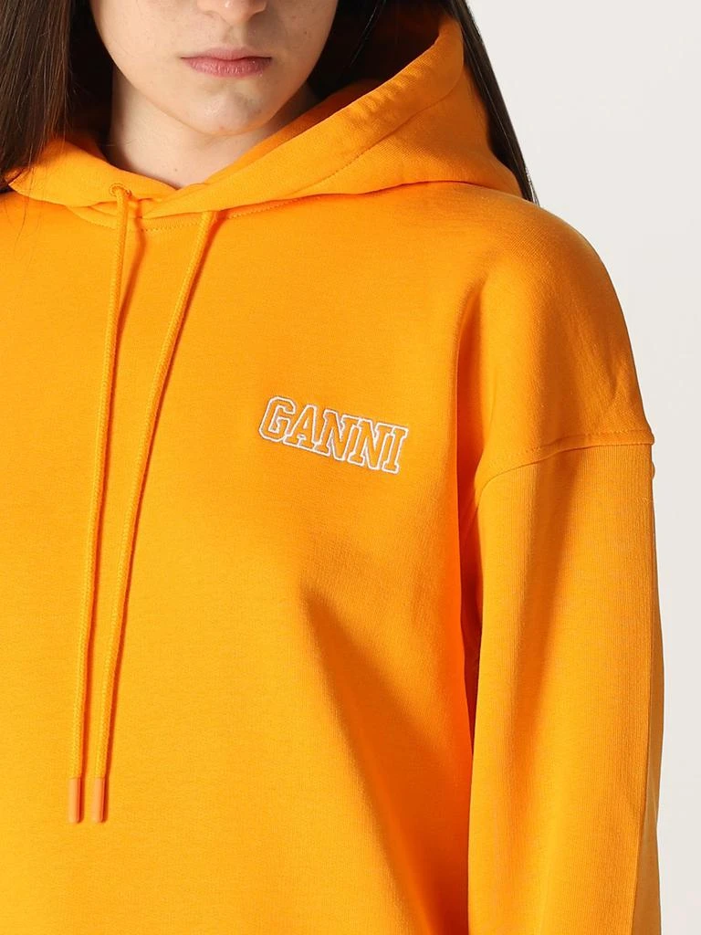 商品Ganni|Ganni sweatshirt in organic cotton,价格¥1146,第3张图片详细描述