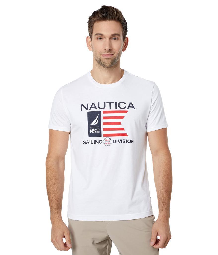 商品Nautica|Sustainably Crafted American Sailing Division Graphic T-Shirt,价格¥165,第1张图片