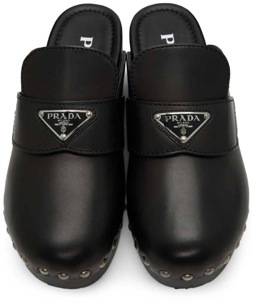 商品Prada|黑色 Studded 凉鞋,价格¥11667,第7张图片详细描述