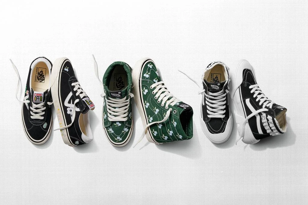 商品Vans|Vans x Sandy Liang Sk8-Hi 38 DX - Natural,价格¥461,第5张图片详细描述