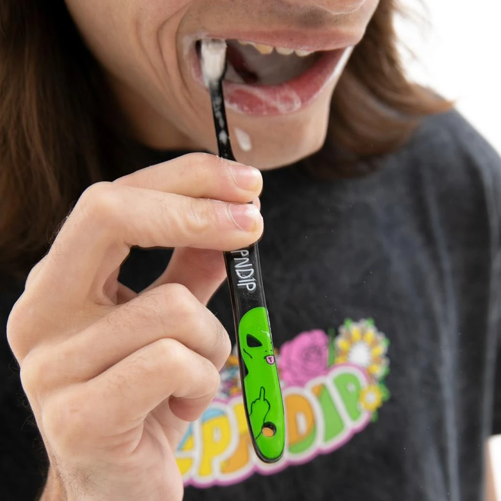 商品RIPNDIP|RIPNDIP Characters Toothbrush 3 Pack (Multi),价格¥76,第3张图片详细描述