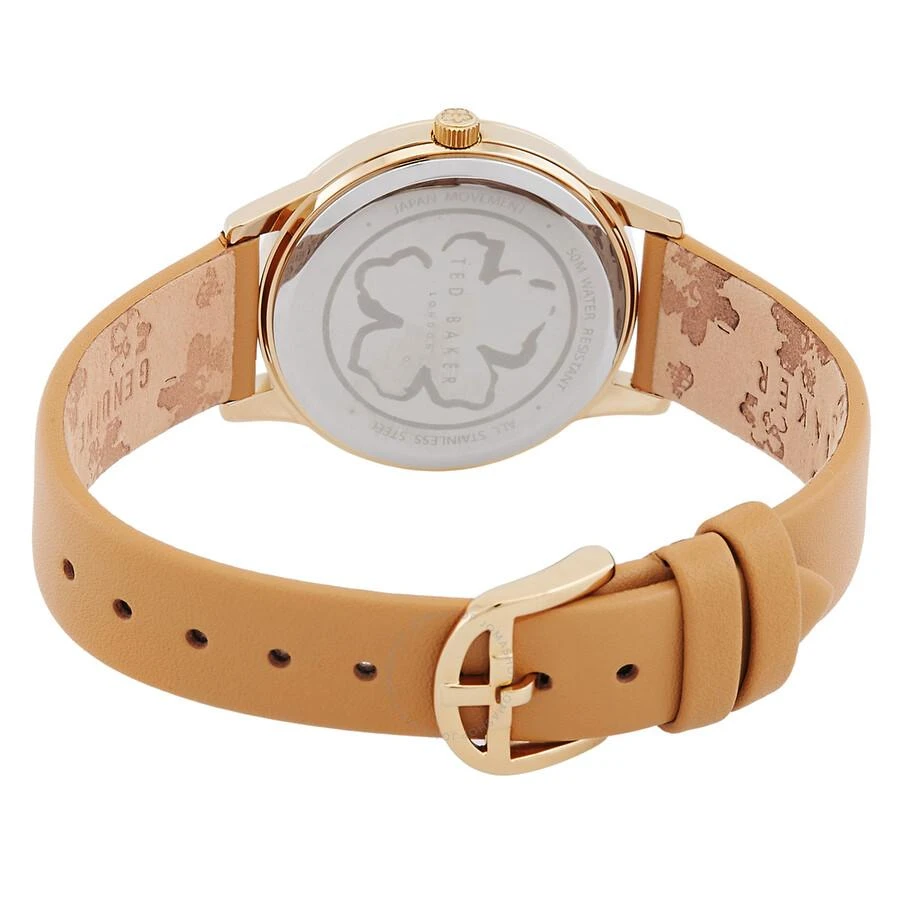 商品Ted Baker London|Fitzrovia Classic Chic Quartz Gold Dial Ladies Watch and Bracelet Set BKGFW22199I,价格¥262,第3张图片详细描述