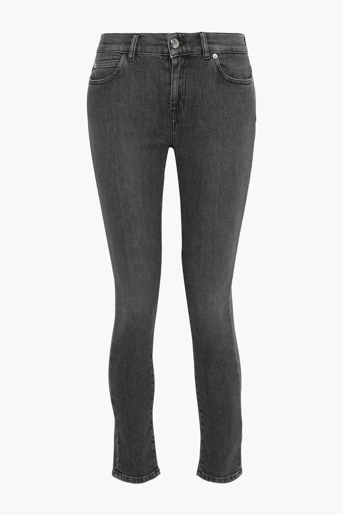Tober cropped low-rise skinny jeans商品第1张图片规格展示