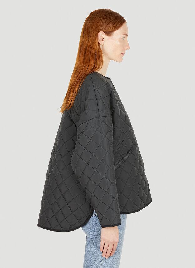 商品Totême|Quilted Jacket in Black,价格¥4051,第5张图片详细描述