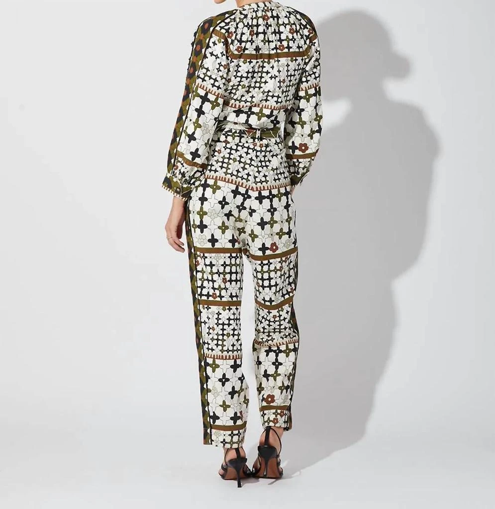 商品Cleobella|Nadia Jumpsuit in Art Deco Print,价格¥1510,第3张图片详细描述