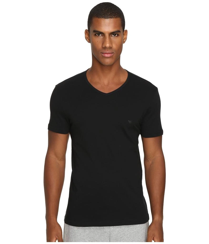 商品Emporio Armani|3-Pack V-Neck T-Shirt,价格¥394,第2张图片详细描述