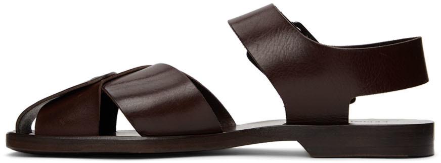 Brown Strap Sandals商品第3张图片规格展示