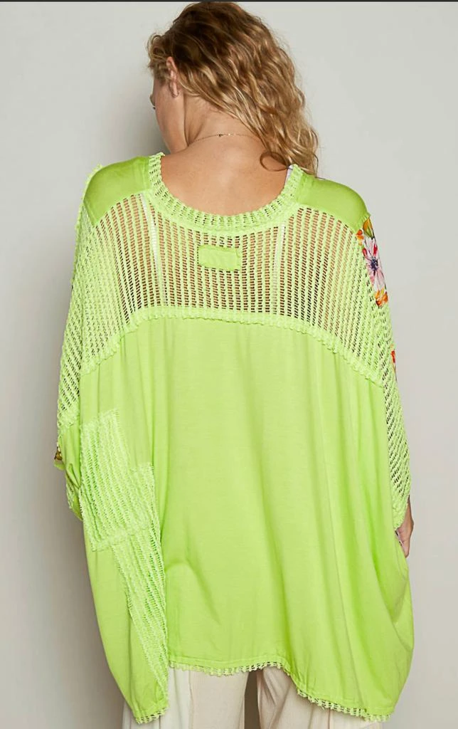 商品POL|Pol - Brielle Meadow Crochet Sleeve Top,价格¥391,第2张图片详细描述