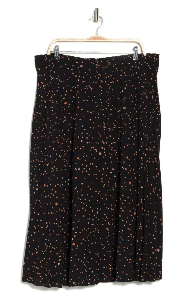 Dotted Pleated Skirt商品第1张图片规格展示