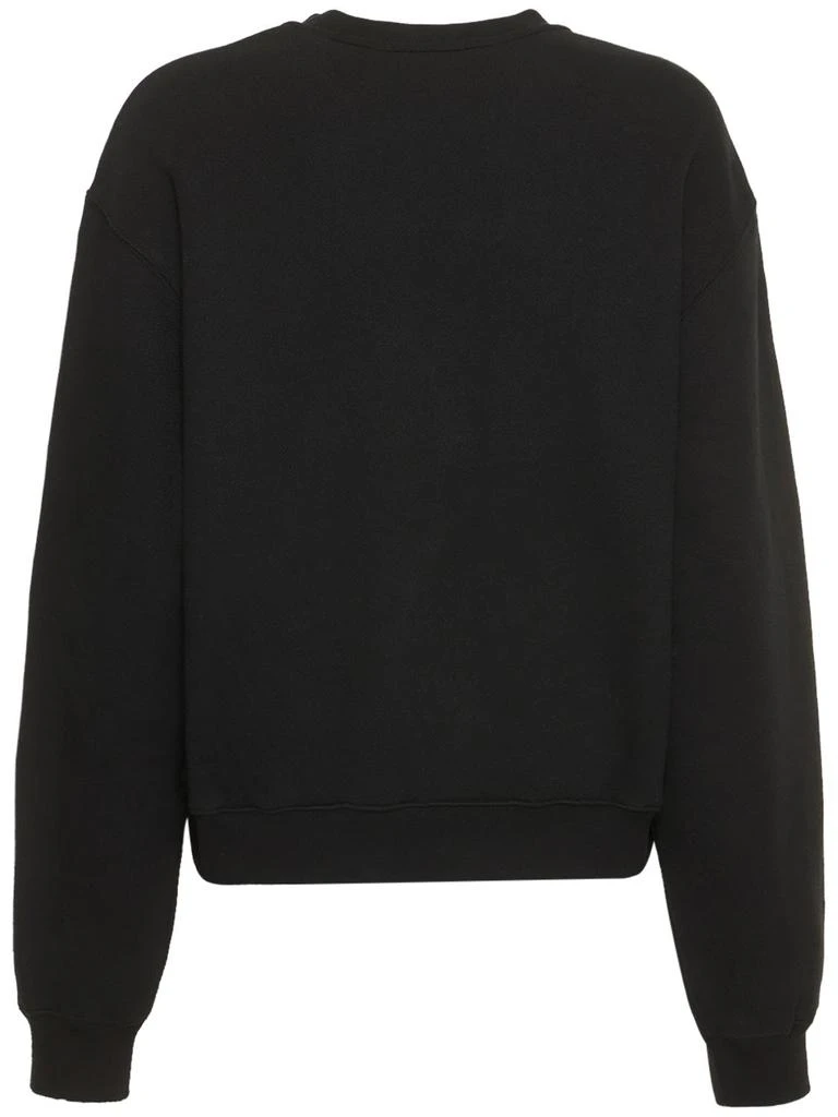 商品Alexander Wang|Essential Logo Cotton Jersey Sweatshirt,价格¥2255,第4张图片详细描述