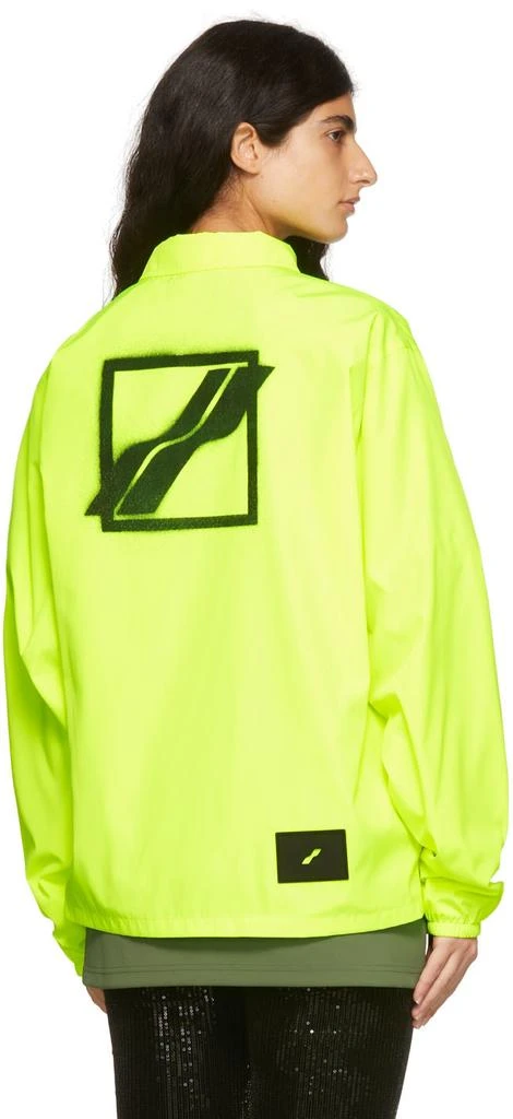 商品We11done|Yellow Polyester Windbreaker Jacket,价格¥954,第3张图片详细描述