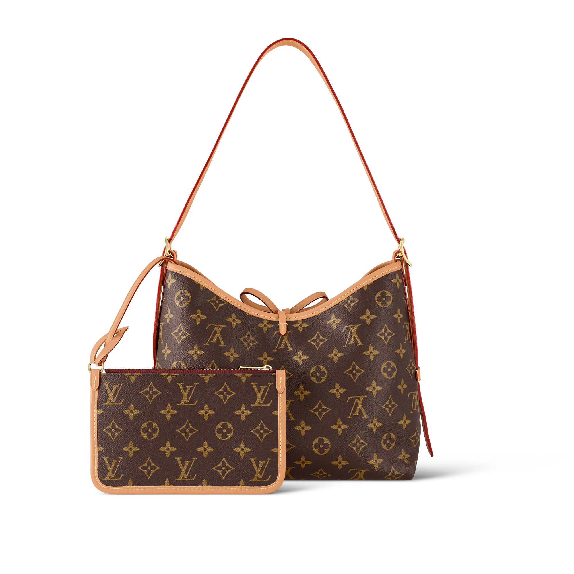 【预售】 LV路易威登 25春夏 女士 单肩包 CARRYALL 小号手袋 M46203  商品