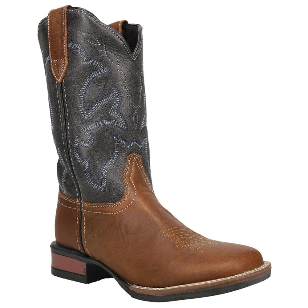 商品Roper|Monterey Square Toe Cowboy Boots (Big Kid),价格¥613,第2张图片详细描述