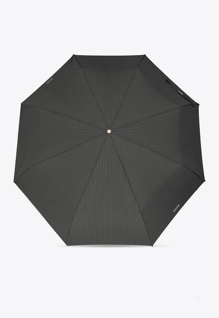 商品Moschino|Pinstriped Folding Umbrella,价格¥546,第2张图片详细描述
