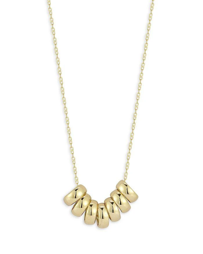 商品Bloomingdale's|14K Yellow Gold Ring Necklace, 16" - Exclusive,价格¥1218,第1张图片