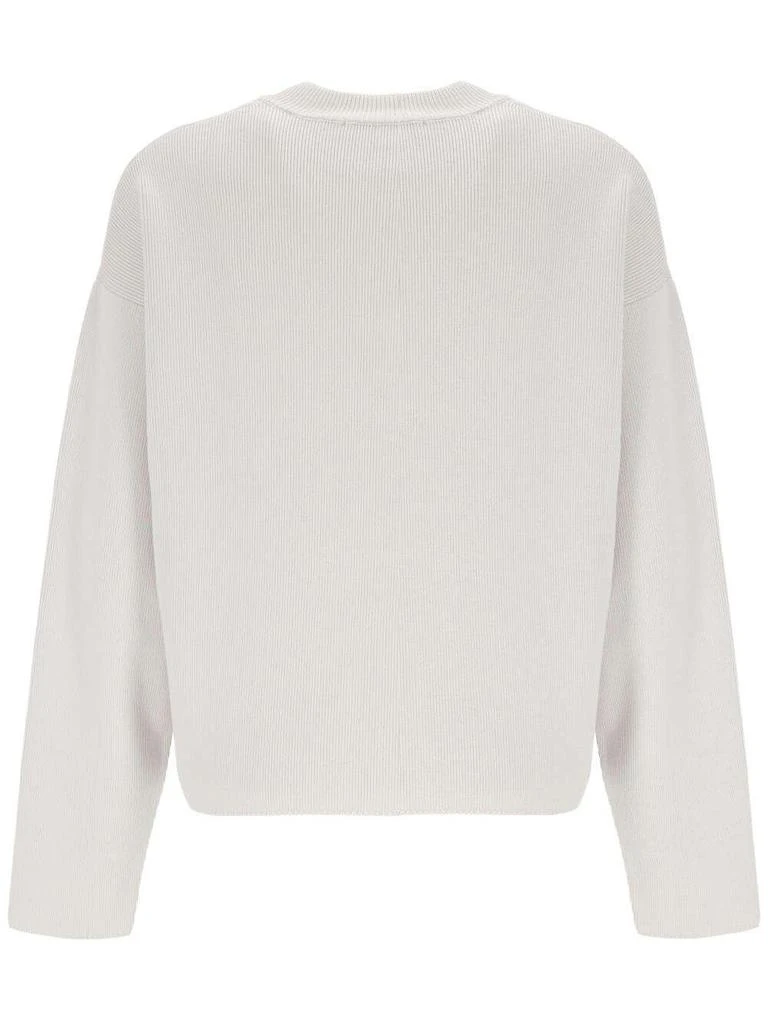 商品AMI|Paris Ami De Coeur Logo Embroidered Knitted Jumper,价格¥2864,第2张图片详细描述