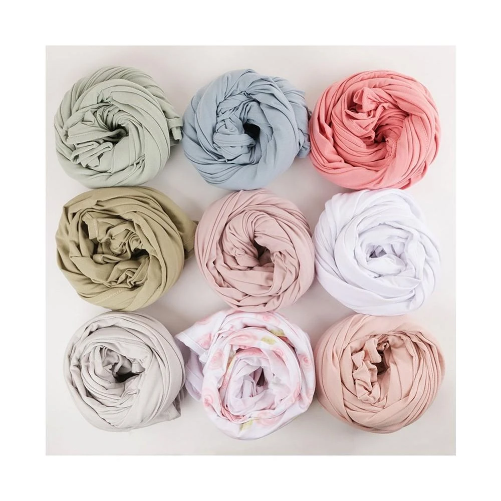 商品Ely's & Co.|Jersey Cotton Swaddle Blankets with Baby Hat,价格¥225,第3张图片详细描述