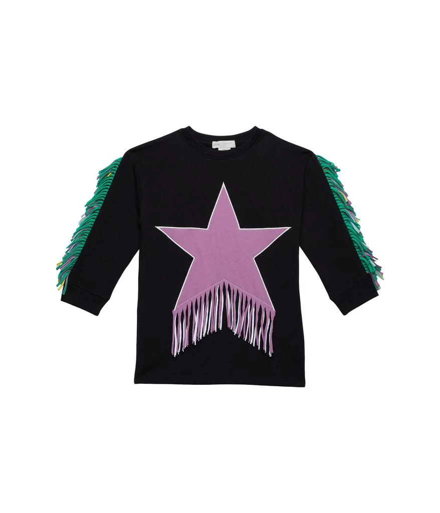 商品Stella McCartney|Dress with Star Patch and Fringes (Toddler/Little Kids/Big Kids),价格¥746,第1张图片