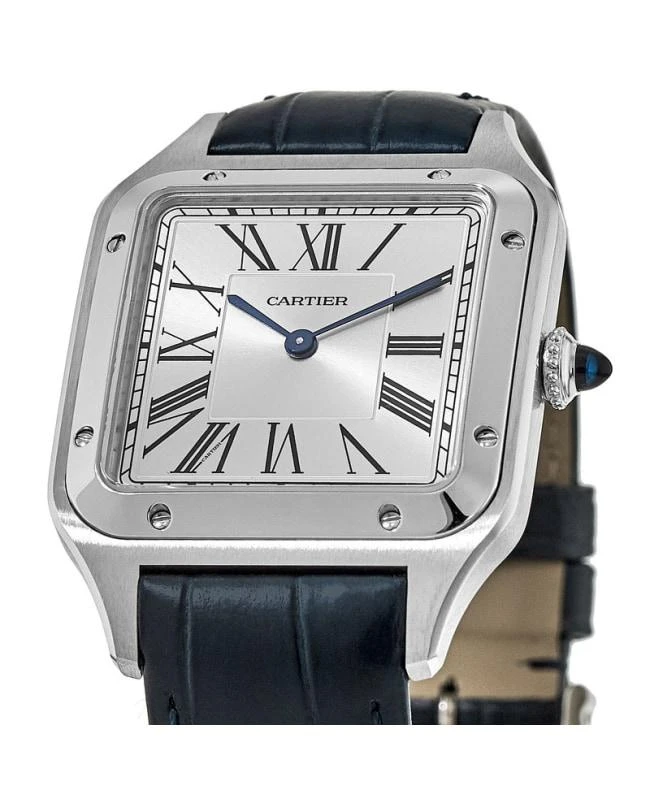 商品Cartier|Cartier Santos Dumont Large Men's Watch WSSA0022,价格¥31490,第3张图片详细描述
