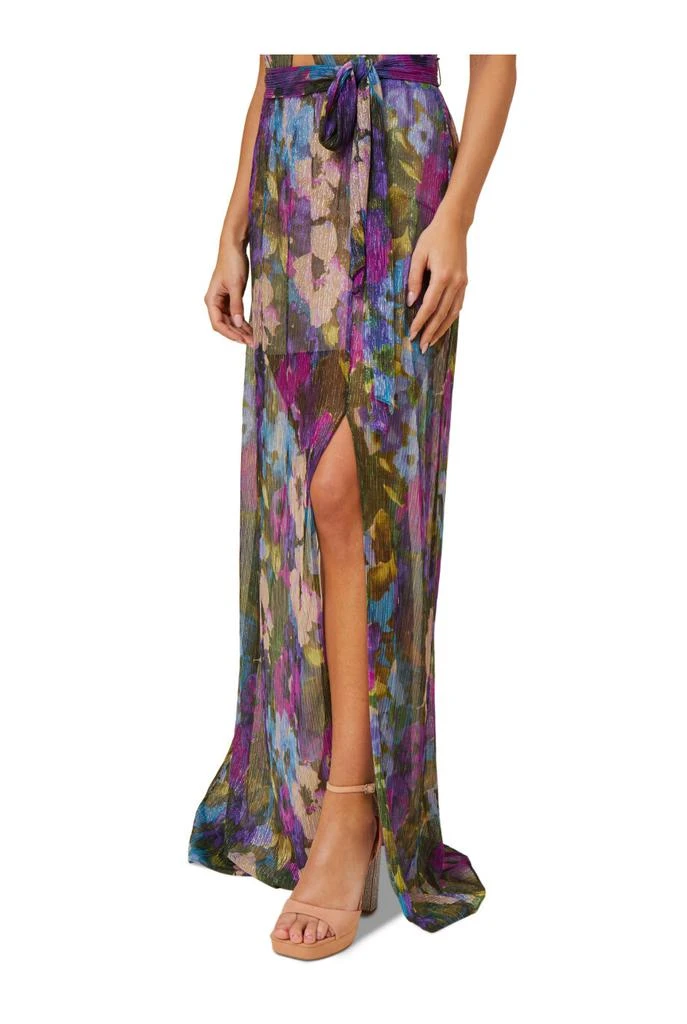 商品Adrianna Papell|Crinkle mesh halter dress,价格¥1221,第5张图片详细描述