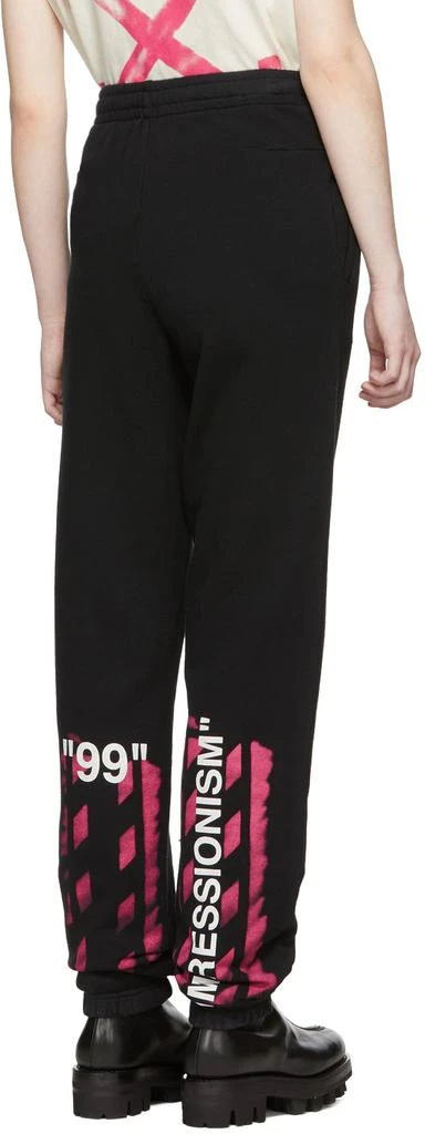 商品Off-White|Black Diag Stencil Lounge Pants,价格¥1382,第3张图片详细描述