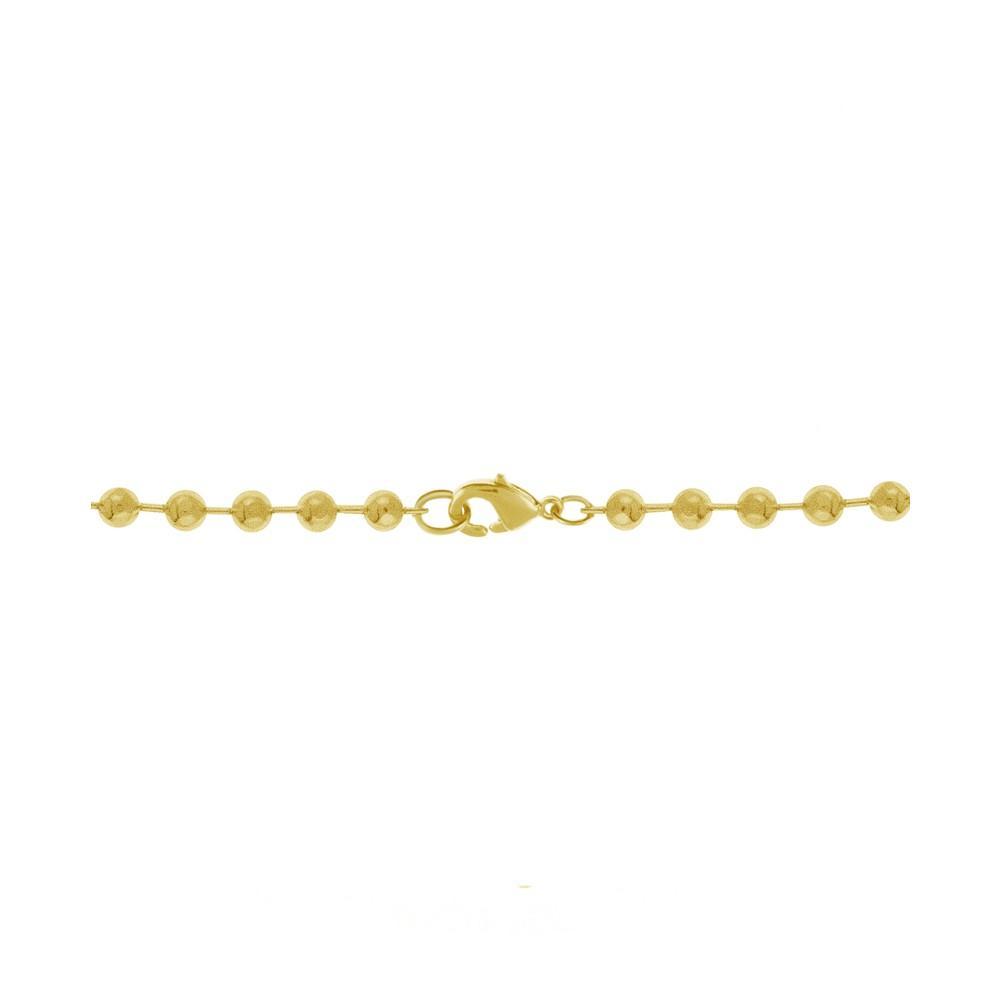 商品Essentials|Shot Bead 18" Chain Necklace in Silver Plate or Gold Plate,价格¥65,第4张图片详细描述