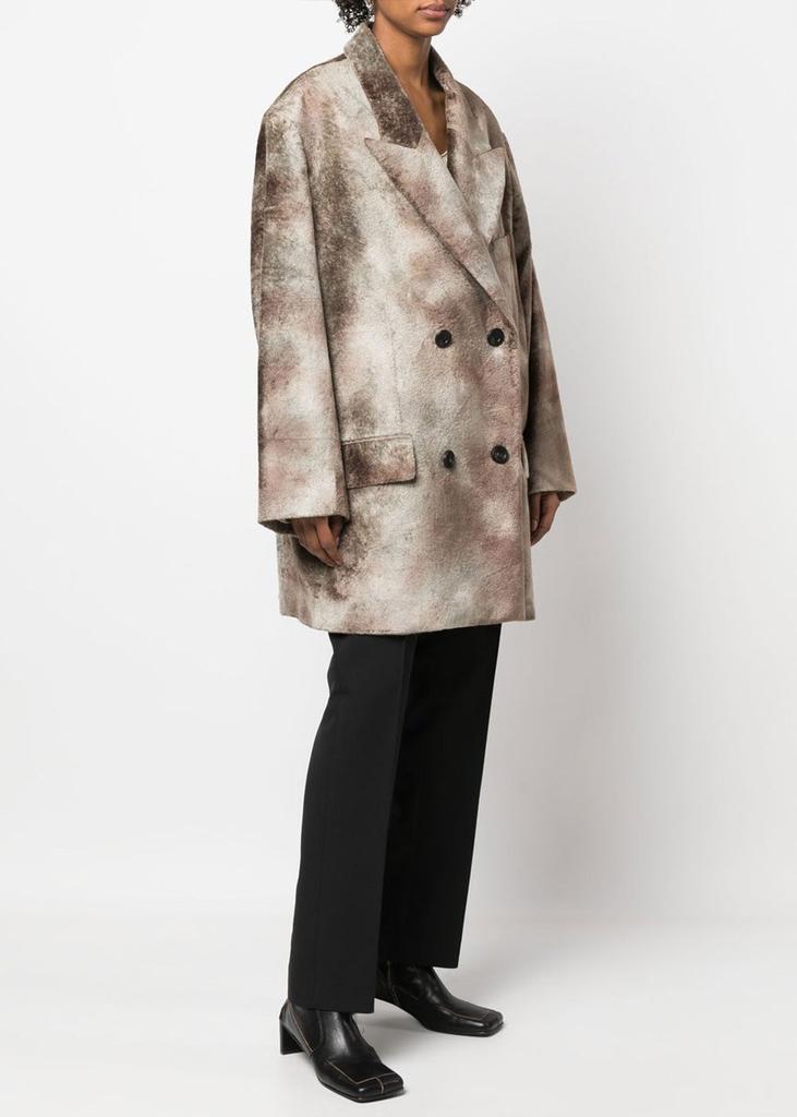 Acne Studios Taupe Grey Tailored Coat商品第2张图片规格展示