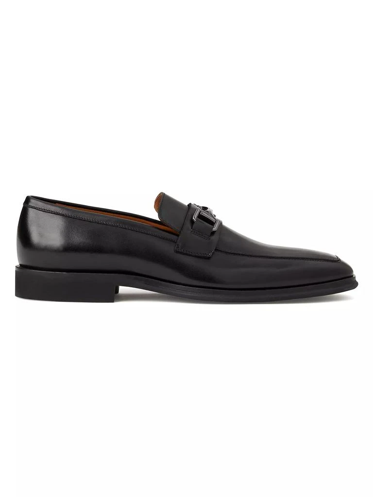 商品Bruno Magli|Raging Bit Leather Loafers,价格¥2933,第1张图片