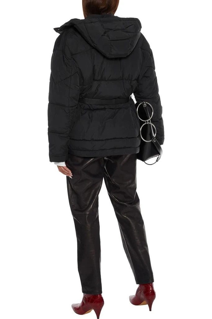 Gigi belted quilted shell hooded jacket 商品