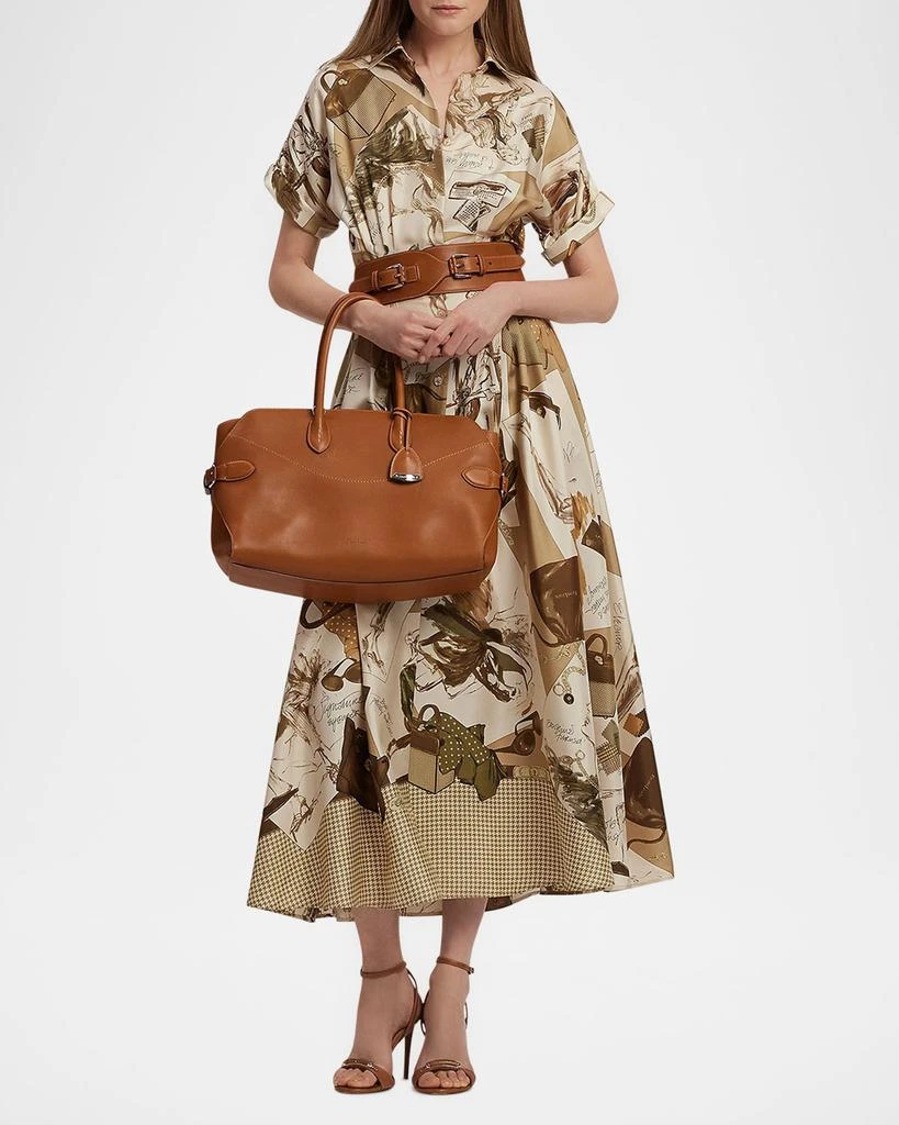 商品Ralph Lauren|Donatella Multi Diary of a Collection Silk Shirtdress,价格¥25379,第2张图片详细描述
