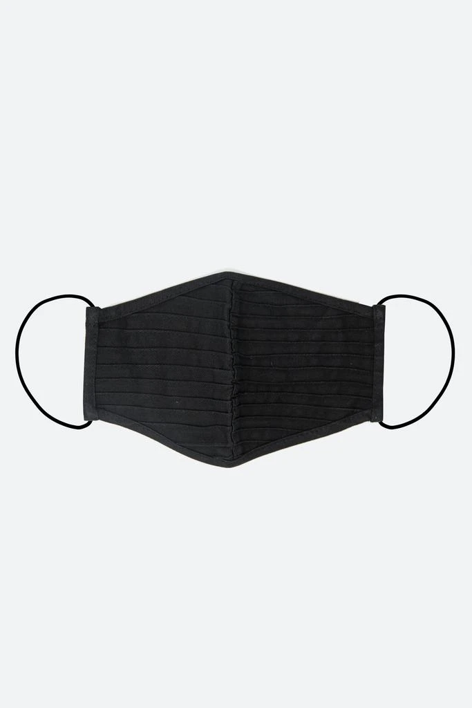 商品MNML|Pleated Mask - Black,价格¥61,第1张图片