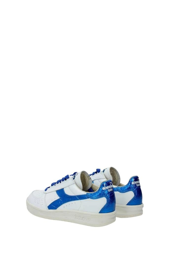 商品Diadora|Sneakers Leather White Blue,价格¥734,第4张图片详细描述