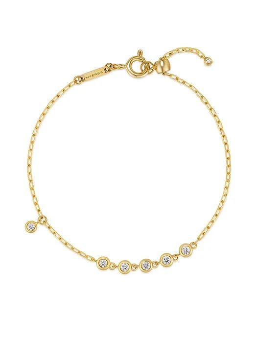 商品hyeres-lor|Essence 14k Cluster Bracelet,价格¥2675,第4张图片详细描述