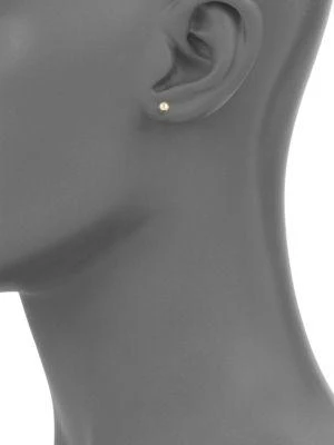商品Saks Fifth Avenue|14K Yellow Gold Ball Stud Earrings,价格¥316,第2张图片详细描述