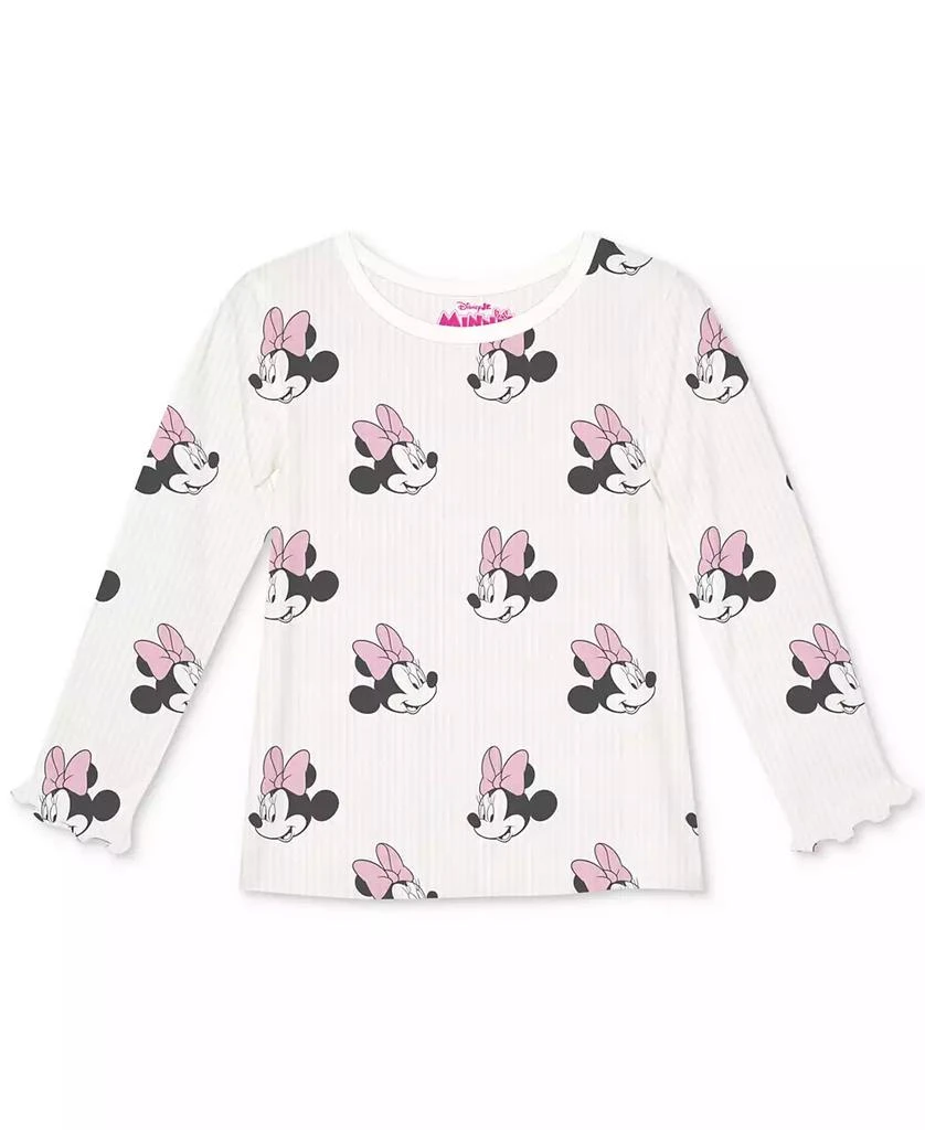 商品Disney|Baby Girls Minnie Mouse Jacket, Top & Ribbed Leggings, 3 Piece Set,价格¥176,第4张图片详细描述