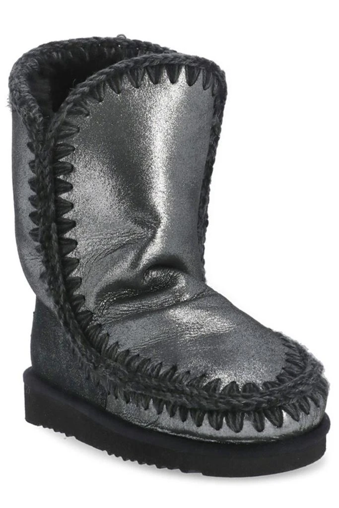 商品Mou|Mou Eskimo 24 Metallic Whipstitch-Trim Boots,价格¥1210,第2张图片详细描述