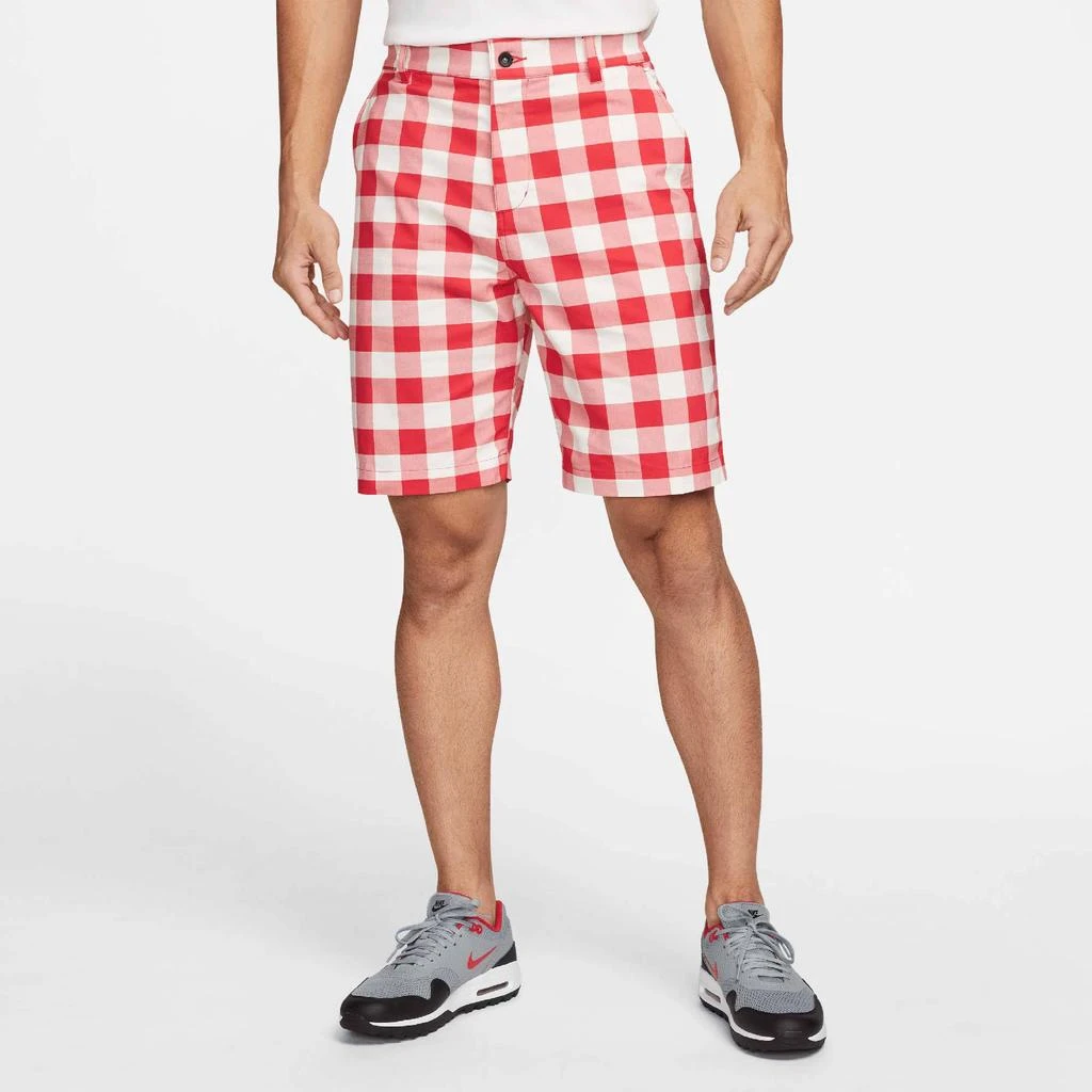 商品NIKE|Nike Men's Dri-FIT UV Plaid Chino 10.5" Golf Shorts,价格¥580,第4张图片详细描述
