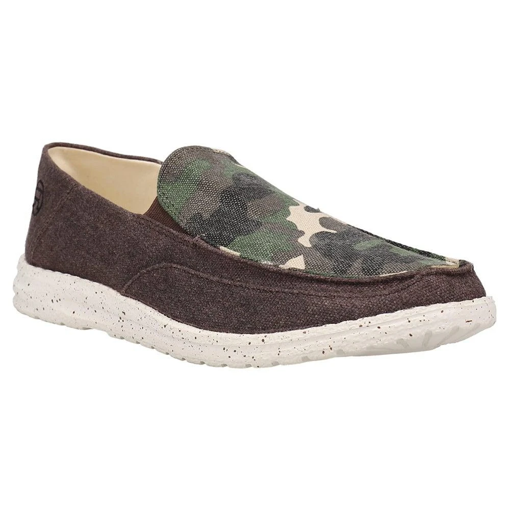 商品Roper|Hang Loose Camo Slip On Flats,价格¥409,第2张图片详细描述