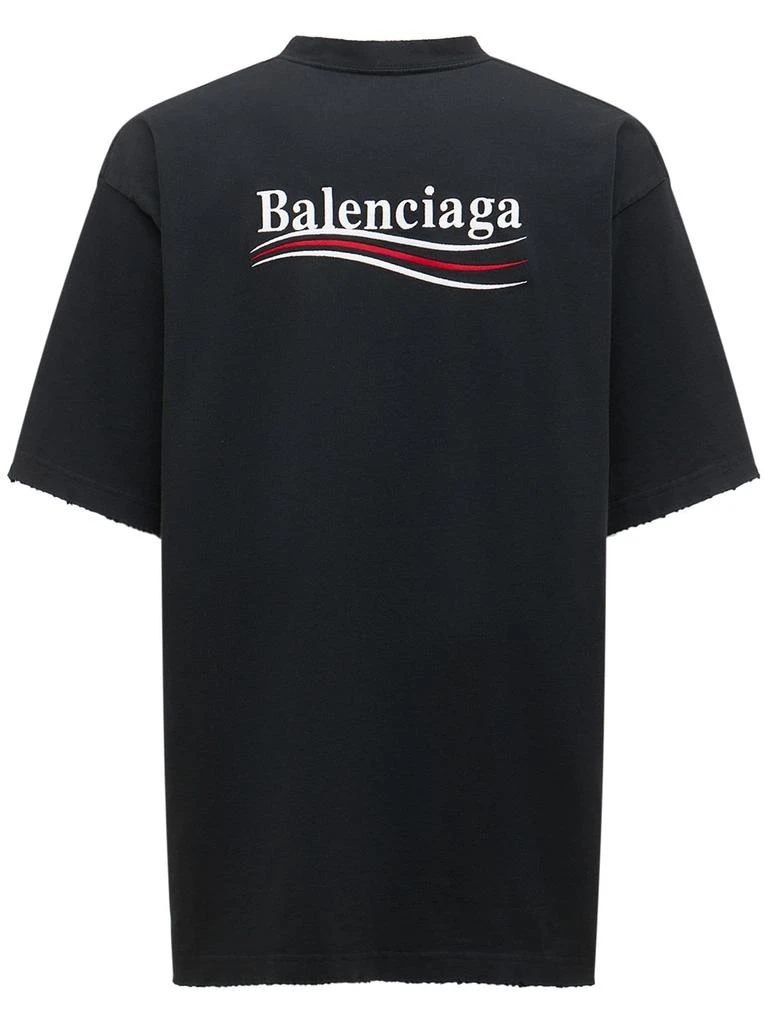 商品Balenciaga|Logo Cotton T-shirt,价格¥5137,第4张图片详细描述