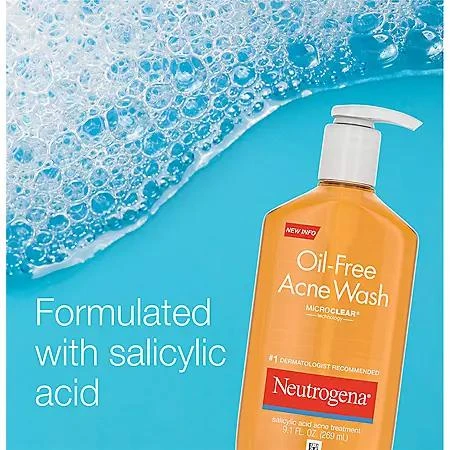 Neutrogena Oil-Free Acne Face Wash, 9.1 fl. oz., 2 pk. 商品