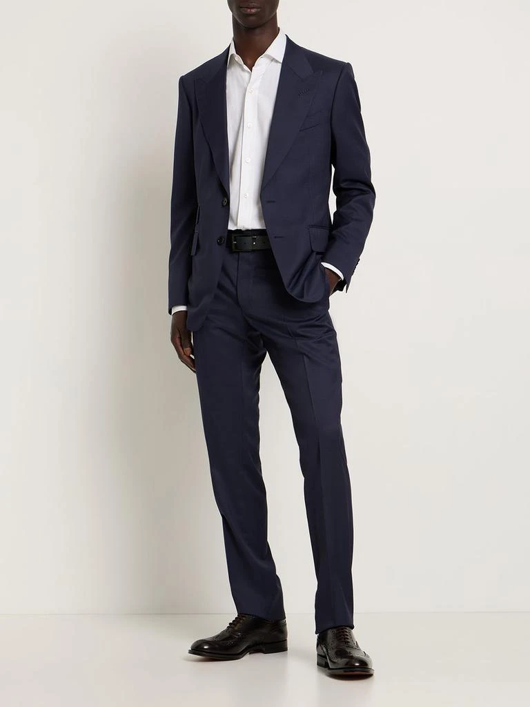 商品Tom Ford|Shelton Micro Pin Point Suit,价格¥36703,第1张图片详细描述
