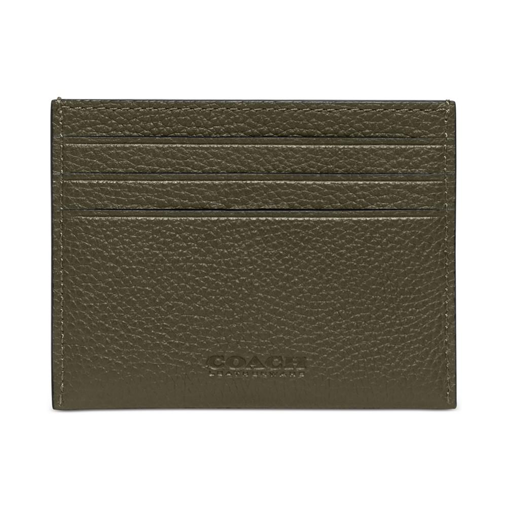 Pebble Leather Flat Card Case商品第2张图片规格展示