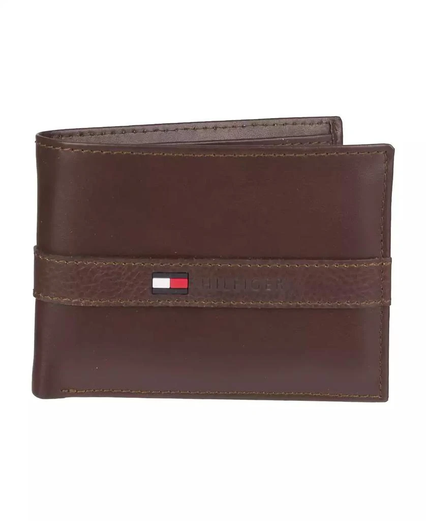 商品Tommy Hilfiger|Men's Premium Leather RFID Passcase,价格¥378,第1张图片