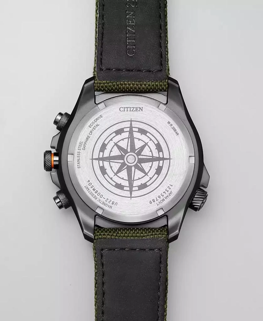 商品Citizen|Eco-Drive Men's Chronograph Promaster Green CORDURA® Strap Watch 44mm,价格¥3976,第3张图片详细描述