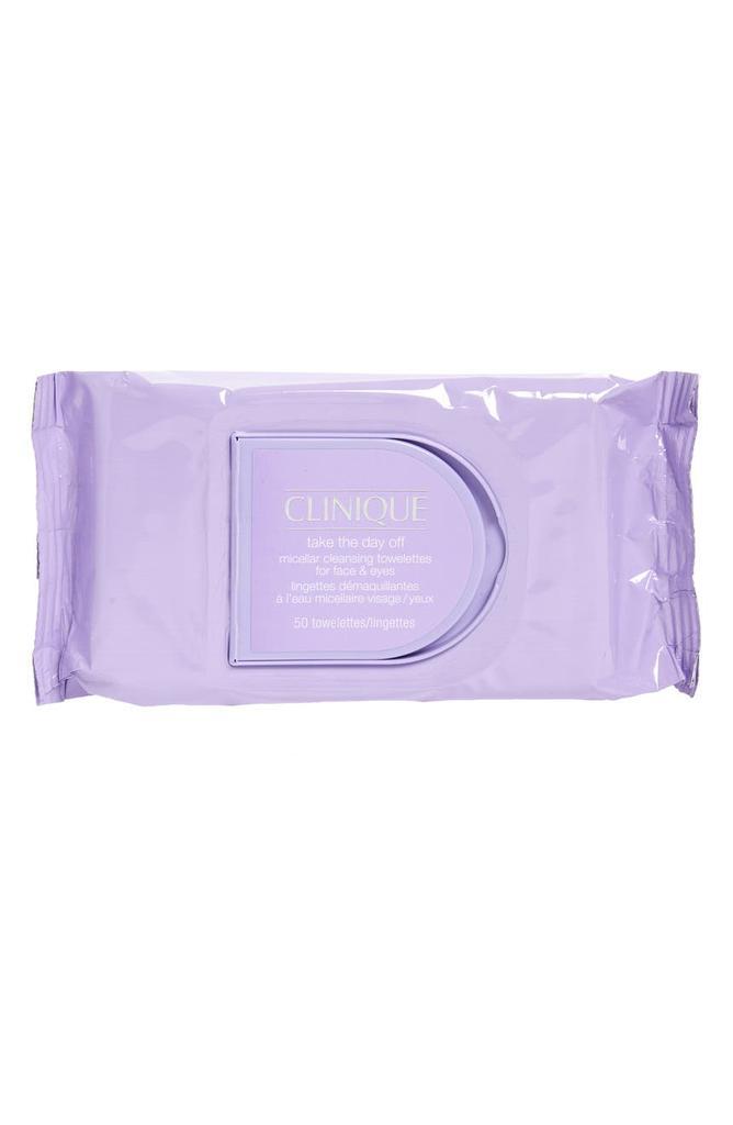 商品Clinique|Take the Day Off Makeup Remover Micellar Cleansing Towelettes for Face & Eyes,价格¥135,第4张图片详细描述